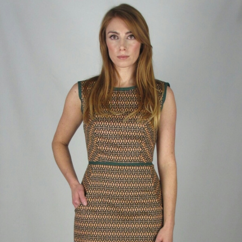 Vintage style cinder & smoke brand dress
